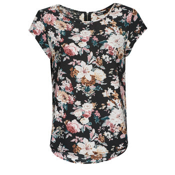 Camicetta donne Only  ONLVIC S/S TOP  Multicolore