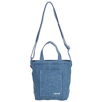 Borsa a spalla donne Levis  MINI ICON TOTE  Blu