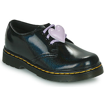 Scarpe bambini ragazza Dr. Martens 1461 J Nero