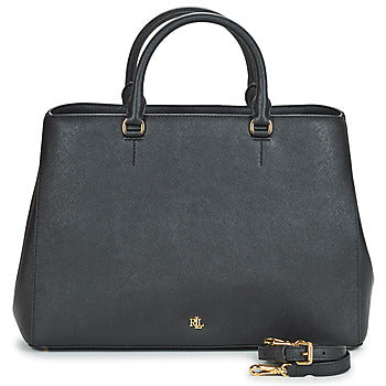 Borsette donne Lauren Ralph Lauren  HANNA 37-SATCHEL-LARGE  Nero