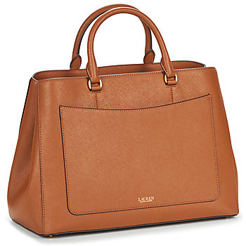 Borsette donne Lauren Ralph Lauren  HANNA 37-SATCHEL-LARGE  Arancio