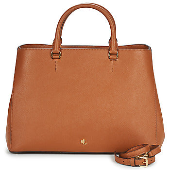 Borsette donne Lauren Ralph Lauren  HANNA 37-SATCHEL-LARGE  Arancio