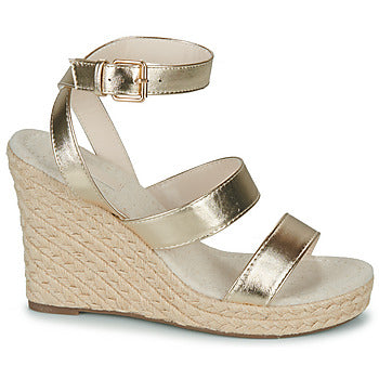 Sandali donne Only  ONLAMELIA-16 WEDGE SANDAL FOIL  Oro