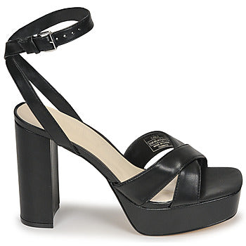 Sandali donne Only  ONLAUTUM-3 PU HEELED SANDAL  Nero