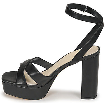 Sandali donne Only  ONLAUTUM-3 PU HEELED SANDAL  Nero