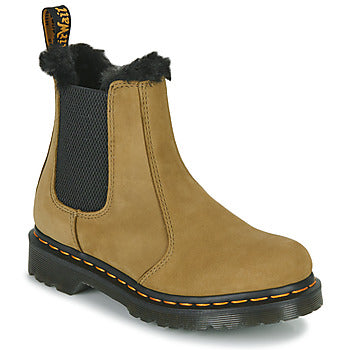 Stivaletti donne Dr. Martens 2976 Leonore Kaki