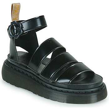 Sandali donne Dr. Martens V Clarissa Quad Nero