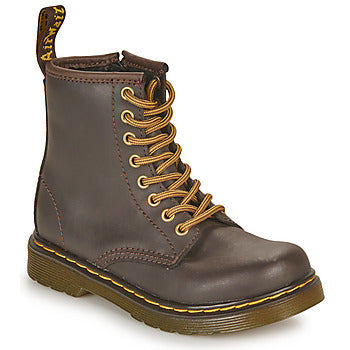 Stivaletti bambini ragazzo Dr. Martens 1460 Jr Marrone