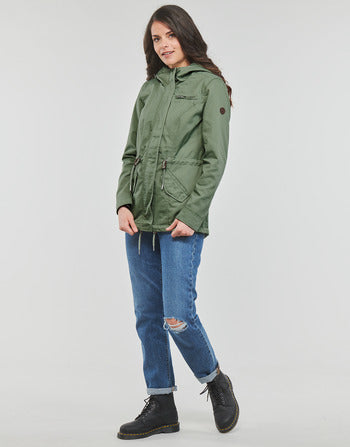 Parka donne Only  ONLLORCA 2023 CANVAS PARKA CC  Verde