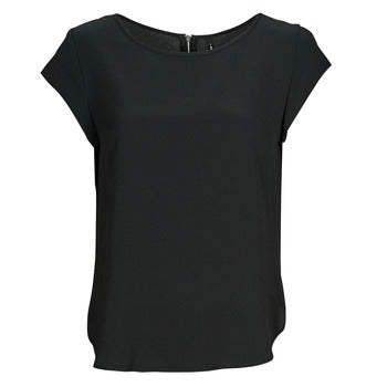 T-shirt donne Only  ONLVIC S/S SOLID TOP  PTM  Nero