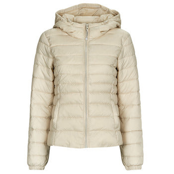 Piumino donne Only  ONLTAHOE HOOD JACKET OTW  Beige