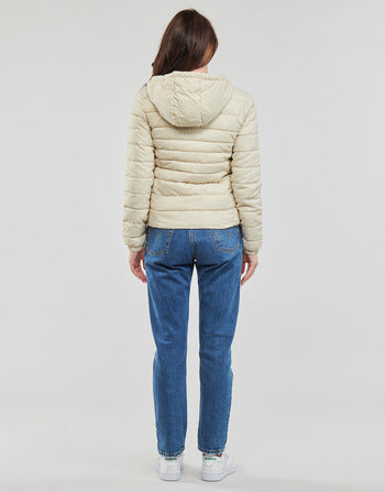 Piumino donne Only  ONLTAHOE HOOD JACKET OTW  Beige