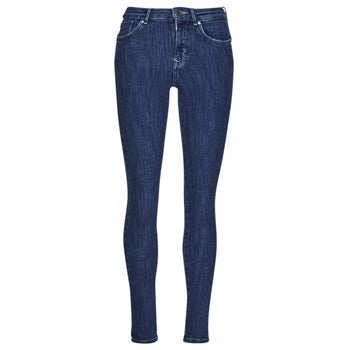 Jeans skynny donne Only  ONLPOWER MID PUSHUP SK REA3223  Blu