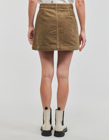 Gonna donne Only  ONLAMAZING HW CORD SKIRT PNT  Marrone