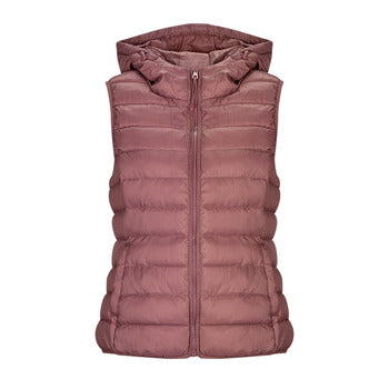 Piumino donne Only  ONLNEWTAHOE HOOD WAISTCOAT OTW  Viola