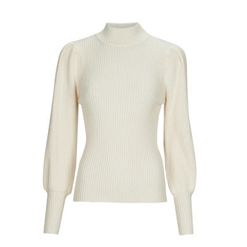 Maglione donne Only  ONLKATIA L/S HIGHNECK PULLOVER KNT  Beige