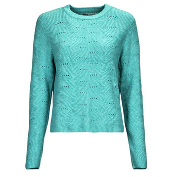 Maglione donne Only  ONLLOLLI L/S PULLOVER KNT  Blu