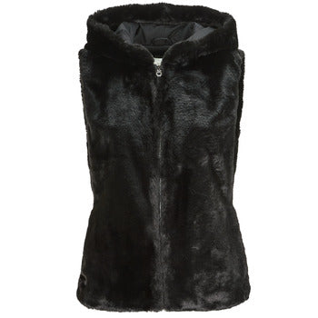 Giubbotto donne Only  ONLNEWMALOU FAUX FUR WAISTCOAT CC OTW  Nero