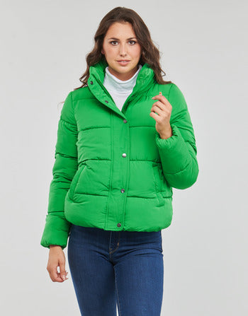 Piumino donne Only  ONLNEWCOOL PUFFER JACKET CC OTW  Verde