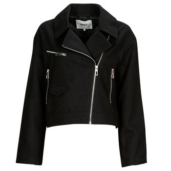 Giacca in pelle donne Only  ONLNANCY BIKER JACKET OTW  Nero