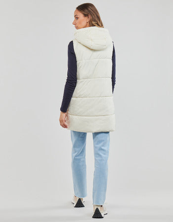 Piumino donne Only  ONLASTA PUFFER WAISTCOAT CC OTW  Beige