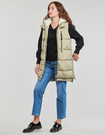 Piumino donne Only  ONLNEWNORA PUFFER WAISTCOAT CC OTW  Beige