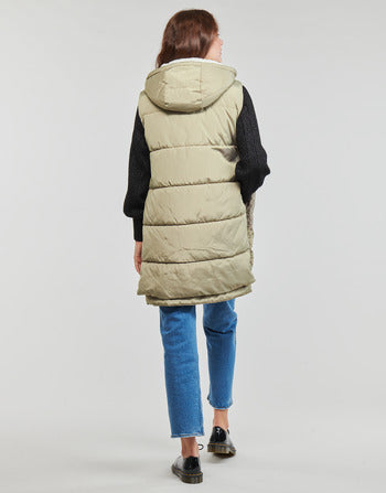 Piumino donne Only  ONLNEWNORA PUFFER WAISTCOAT CC OTW  Beige