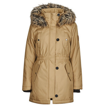 Parka donne Only  ONLIRIS FUR WINTER PARKA CC 2023 OTW  Beige