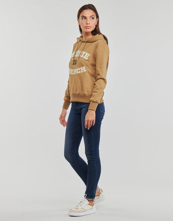 Felpa donne Only  ONLJENNI L/S FENCH HOOD CS SWT  Beige