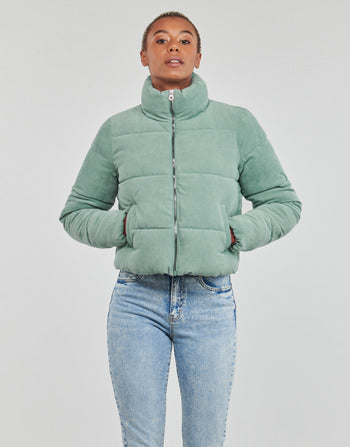 Piumino donne Only  ONLNEWDOLLY CORDUROY PUFFER  CC OTW  Blu