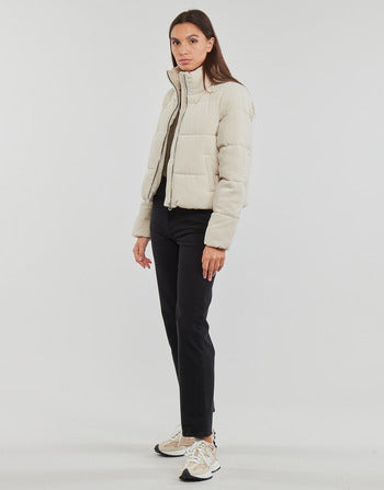 Piumino donne Only  ONLNEWDOLLY CORDUROY PUFFER  CC OTW  Beige