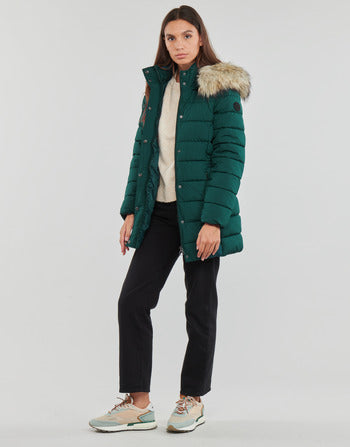 Piumino donne Only  ONLNEWLUNA QUILTED COAT CC OTW  Verde