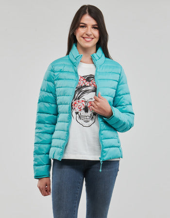 Piumino donne Only  ONLNEWTAHOE QUILTED JACKET OTW  Blu