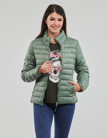 Piumino donne Only  ONLNEWTAHOE QUILTED JACKET OTW  Verde