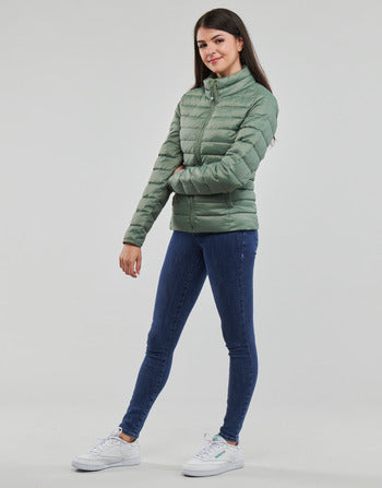 Piumino donne Only  ONLNEWTAHOE QUILTED JACKET OTW  Verde