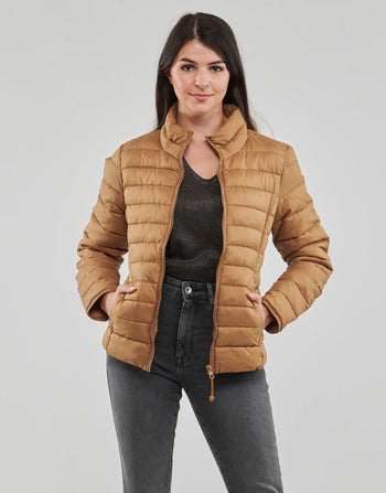 Piumino donne Only  ONLNEWTAHOE QUILTED JACKET OTW  Marrone