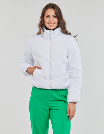 Piumino donne Only  ONLMAGGI SOLID PUFFER CS OTW  Bianco