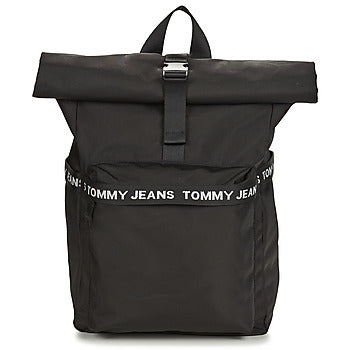 Zaini donne Tommy Jeans  TJM ESSENTIAL ROLLTOP BP  Nero