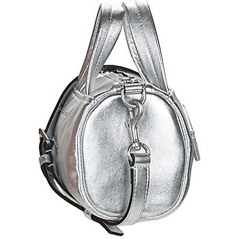 Borsa a tracolla donne Karl Lagerfeld  K/BIKER SM CROSSBODY  Argento