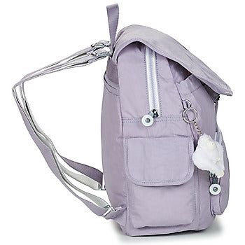 Zaini donne Kipling  CITY PACK S  Grigio