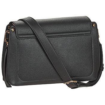 Borsa a tracolla donne Guess  MERIDIAN FLAP CROSSBODY  Nero