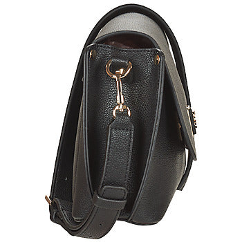 Borsa a tracolla donne Guess  MERIDIAN FLAP CROSSBODY  Nero