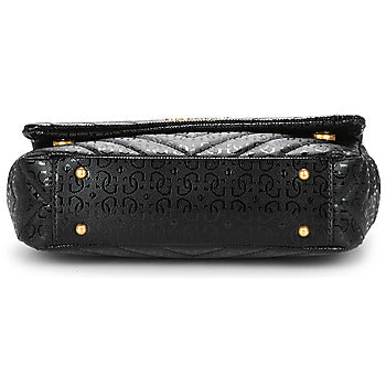 Borsa a tracolla donne Guess  JANIA CONVERTIBLE CROSSBODY FLAP  Nero