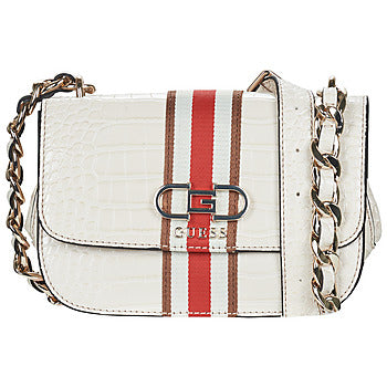 Borsa a tracolla donne Guess  NELKA CROSSBODY  Bianco