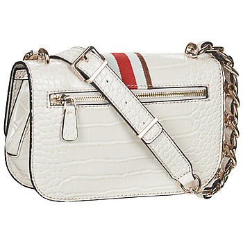 Borsa a tracolla donne Guess  NELKA CROSSBODY  Bianco