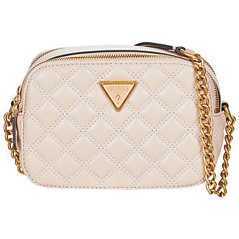 Borsa a tracolla donne Guess GIULLY CAMERA BAG Beige