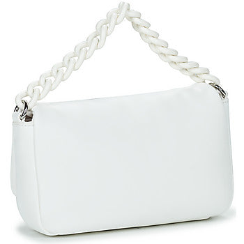 Borsa a spalla donne Tommy Jeans  TJW CITY-WIDE FLAP CROSSOVER  Bianco