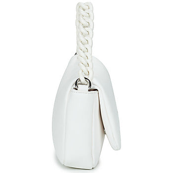 Borsa a spalla donne Tommy Jeans  TJW CITY-WIDE FLAP CROSSOVER  Bianco