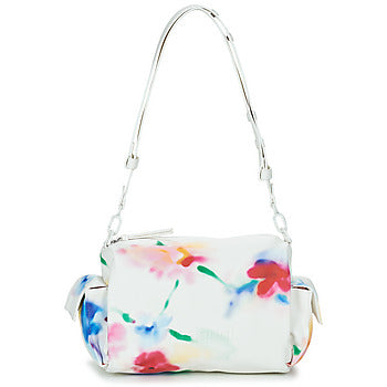 Borsa a spalla donne Desigual  LIQUIDFLOWER HABANA  Bianco