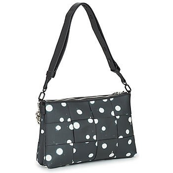 Borsa a spalla donne Desigual  NEW SPLATTER DORTMUND MAXI  Nero